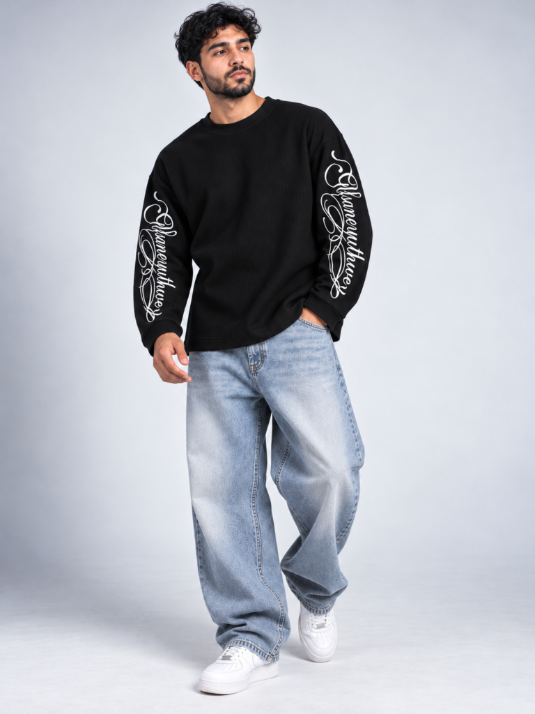 Sweat Gothic Oversize Noir